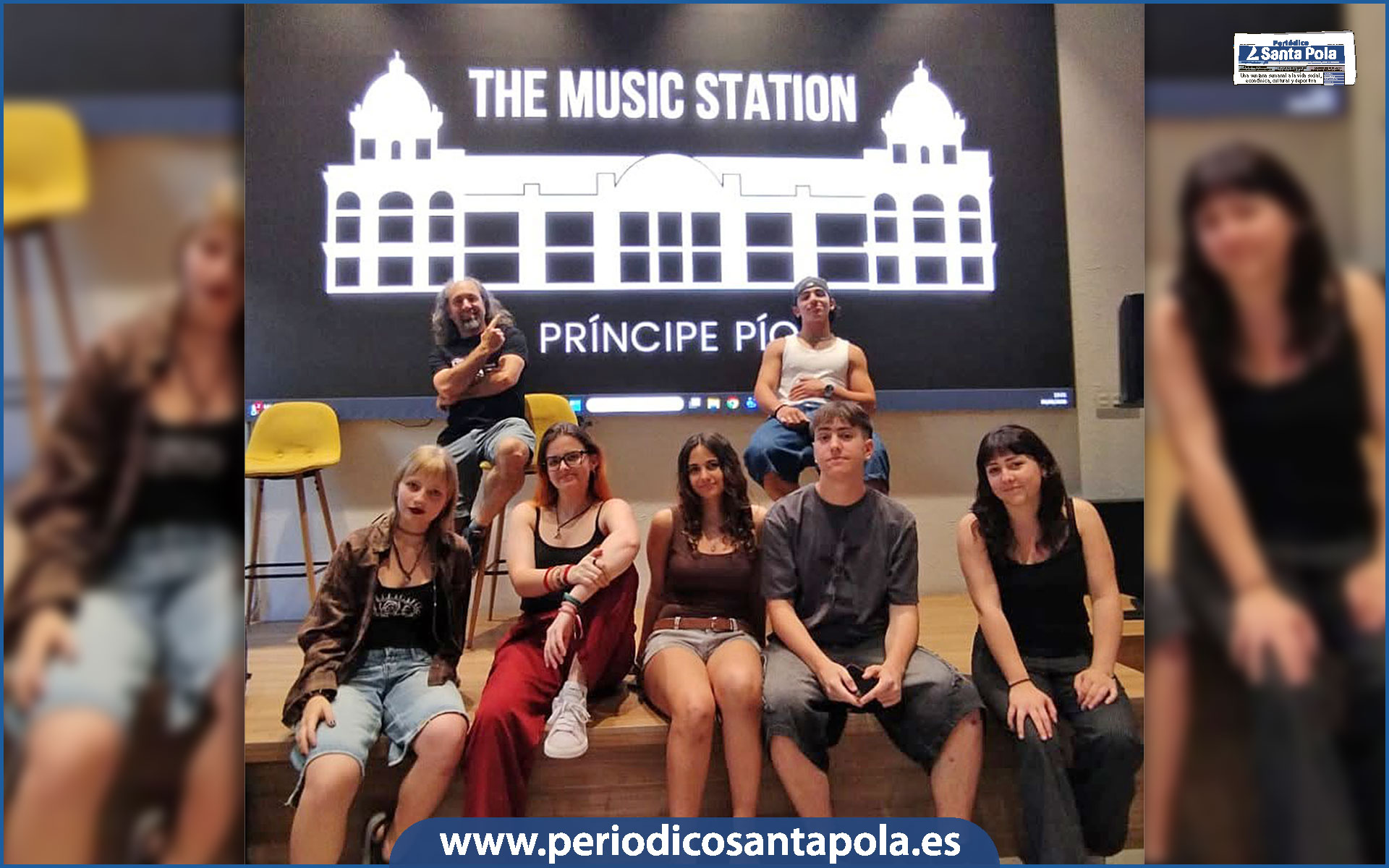 Aljub Rock Band graba “Desaparezco” en los estudios de Warner (...)